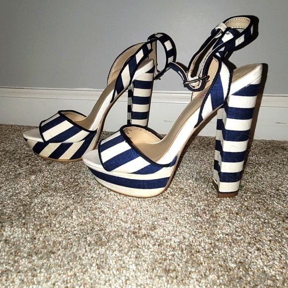 JustFab Shoes - Just fab nautical heels